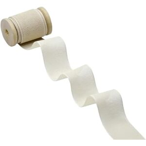 Furlanis Ivory Satin Ribbon - Ribbon Furlanis Ivory Satin Ribbon - Ribbon