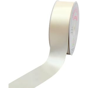 LUV Ribbons Creative Ideas Solid Satin Ribbon, 1-1/2"/50 yd, Ivory LUV Ribbons Creative Ideas Solid Satin Ribbon, 1-1/2"/50 yd, Ivory