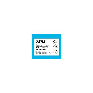 Apli Blue Cardstock - 50x65mm, 170g, 25 Sheets Apli Blue Cardstock - 50x65mm, 170g, 25 Sheets