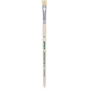 Jolly houxin Bristle Brush No.8 12 Cardboard Box Ideal for Watercolor Wax Crayons Watercolour Effects Durable Wood Effect for School Art Teaching Creative Painting Jolly houxin Bristle Brush No.8 12 Cardboard Box Ideal for Watercolor Wax Crayons Watercolour Effects Durable Wood Effect for School Art Teaching Creative Painting