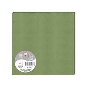 Clairefontaine 1169C A Pack of 25 Plain Cards Square Format 16x16cm 210g Sage Green Invitation & Correspondence Cards Pollen Range Smooth Premium Paper Clairefontaine 1169C A Pack of 25 Plain Cards Square Format 16x16cm 210g Sage Green Invitation & Correspondence Cards Pollen Range Smooth Premium Paper