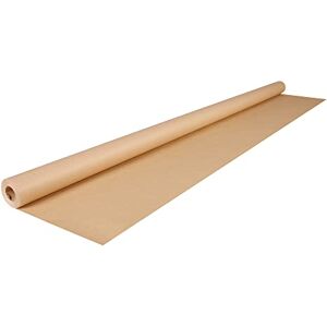 Clairefontaine Ref 975838C Kraft Paper Roll (Single Roll) 1.3 x 10m Size, 160gsm Paper, Acid Free, pH Neutral Suitable for Painting & Drawing Plain Brown Clairefontaine Ref 975838C Kraft Paper Roll (Single Roll) 1.3 x 10m Size, 160gsm Paper, Acid Free, pH Neutral Suitable for Painting & Drawing Plain Brown