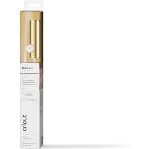 Cricut Foil Iron-On 30x60cm (Light Gold) Cricut Foil Iron-On 30x60cm (Light Gold)