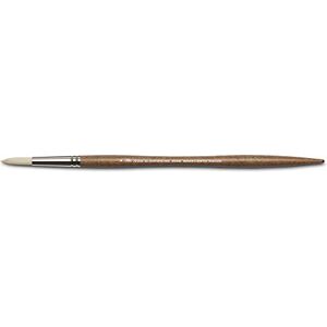 Winsor & Newton Oil Painting Brush, Synthetic, Brown, Nr. 8-Rundpinsel Winsor & Newton Oil Painting Brush, Synthetic, Brown, Nr. 8-Rundpinsel