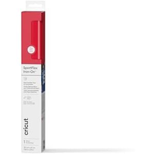 Cricut SportFlex Iron-On 30x60cm (Red) Cricut SportFlex Iron-On 30x60cm (Red)