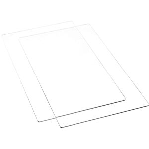 Sizzix Accessory Durable Transparent Replacement Cutting Pads for Die Cutting, Embossing & Paper Crafting 1 Pair Big Shot Plus Sizzix Accessory Durable Transparent Replacement Cutting Pads for Die Cutting, Embossing & Paper Crafting 1 Pair Big Shot Plus