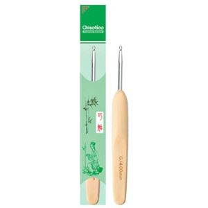 ChiaoGoo Crochet Hook Metal Head 14cm 3.00mm Natural 1pc ChiaoGoo Crochet Hook Metal Head 14cm 3.00mm Natural 1pc