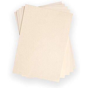 Sizzix Surfacez The Opulent Cardstock Pack, Assorted Finishes, 250gsm A4 Ivory 50 Sheets Sizzix Surfacez The Opulent Cardstock Pack, Assorted Finishes, 250gsm A4 Ivory 50 Sheets