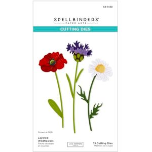 Spellbinders Layered Wildflowers Etched Dies from The Wildflowers Collection by Lisa Horton Spellbinders Layered Wildflowers Etched Dies from The Wildflowers Collection by Lisa Horton