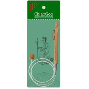 ChiaoGoo Tunisian Hook Flexible 60cm 6.00mm Patina 1pc ChiaoGoo Tunisian Hook Flexible 60cm 6.00mm Patina 1pc