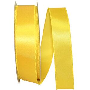 Reliant Ribbon Corp Reliant Ribbon 1 1/2 Inch Wide Satin Ribbon Yellow Reliant Ribbon Corp Reliant Ribbon 1 1/2 Inch Wide Satin Ribbon Yellow