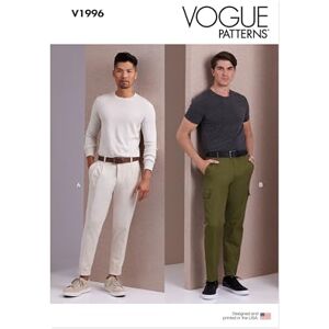 Vogue Patterns V1996AA Men's Trousers AA (34-36-38-40-42) Vogue Patterns V1996AA Men's Trousers AA (34-36-38-40-42)