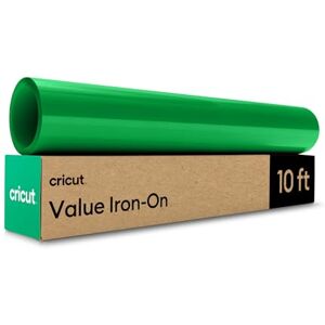 Cricut HTV Heat Transfer Vinyl 3 m Green Iron-On HTV Vinyl for Fabric, Perfect for Custom T-Shirts & DIY Clothing Cricut HTV Heat Transfer Vinyl 3 m Green Iron-On HTV Vinyl for Fabric, Perfect for Custom T-Shirts & DIY Clothing