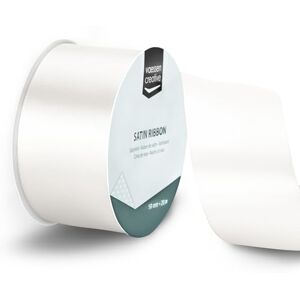 Creative Labs Satin Ribbon White 65.6 ft x 2" Thin Ribbon for Gift Wrapping and Crafting Creative Labs Satin Ribbon White 65.6 ft x 2" Thin Ribbon for Gift Wrapping and Crafting