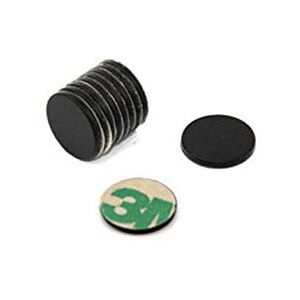 FIRST4MAGNETS Adhesive N42 Black Epoxy Magnet for Arts, Crafts, Model Making, DIY, Hobbies, Office and Home 15mm dia x 1mm 1.1kg Pull South Pack of 100 FIRST4MAGNETS Adhesive N42 Black Epoxy Magnet for Arts, Crafts, Model Making, DIY, Hobbies, Office and Home 15mm dia x 1mm 1.1kg Pull South Pack of 100