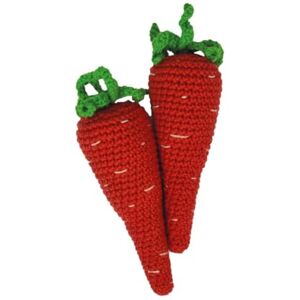 KNITTY CRITTERS – Easter – Carrots Red Beginner-Friendly Crochet Craft Kit with Recycled Yarn KNITTY CRITTERS – Easter – Carrots Red Beginner-Friendly Crochet Craft Kit with Recycled Yarn