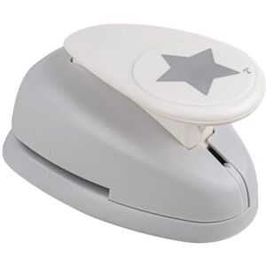 Rayher Paper Craft Punch with Star Design, Lever Punch for Card Making and Scrapbooking, 4.7cm, 2", 69154000 Rayher Paper Craft Punch with Star Design, Lever Punch for Card Making and Scrapbooking, 4.7cm, 2", 69154000