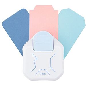 Creative Labs 3-in-1 Journal Punch-Card Making Supplies-Corner Cutter for Tabs, Labels, Scrapbooks, Planners and Crafting, White-Blue, ø7 mm Creative Labs 3-in-1 Journal Punch-Card Making Supplies-Corner Cutter for Tabs, Labels, Scrapbooks, Planners and Crafting, White-Blue, ø7 mm