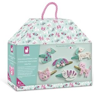 Janod Set of 6 hair clip to Create Cat and Dog Children's Creative Leisure Kit Fine motor skills and creativity From 5 years J09181 Janod Set of 6 hair clip to Create Cat and Dog Children's Creative Leisure Kit Fine motor skills and creativity From 5 years J09181