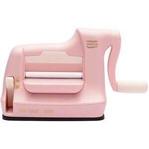 Creative Labs Die Cutting and Embossing Machine Cut Easy Mini 7.5 cm Pink Card Making Supplies for Crafting, Scrapbooking, DIY and Journaling Creative Labs Die Cutting and Embossing Machine Cut Easy Mini 7.5 cm Pink Card Making Supplies for Crafting, Scrapbooking, DIY and Journaling