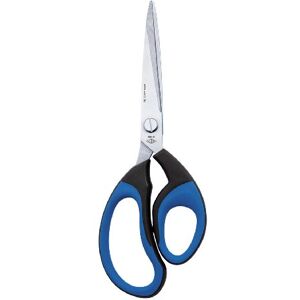 WEDO EFCO Soft-Cut Premium Line Scissor, Black/Blue, 21 cm WEDO EFCO Soft-Cut Premium Line Scissor, Black/Blue, 21 cm