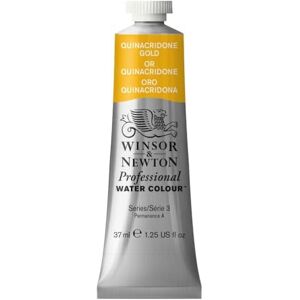 Winsor & Newton 37 ml Professional Water Colour Tube, Quinacridone Gold Winsor & Newton 37 ml Professional Water Colour Tube, Quinacridone Gold