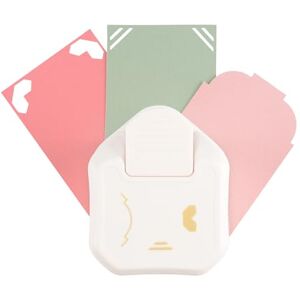 Creative Labs 3-in-1 Corner Punch Photo-Card Making and Crafting Supplies-Cutter for Paper, Invitations and Scrapbooking, White-Gold, 1,7 cm-1,8 cm & 2 cm Creative Labs 3-in-1 Corner Punch Photo-Card Making and Crafting Supplies-Cutter for Paper, Invitations and Scrapbooking, White-Gold, 1,7 cm-1,8 cm & 2 cm