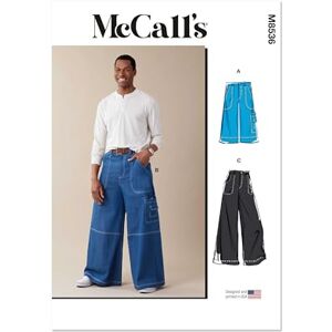 McCall's MCCALLS Sewing Patten M8536BB Men's Shorts and Trousers BB (44-46-48-50-52) McCall's MCCALLS Sewing Patten M8536BB Men's Shorts and Trousers BB (44-46-48-50-52)