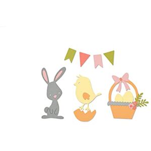 Sizzix Thinlits Die Set 17PK-Easter by Pete Hughes, Metal, Multicolour, 23.3 x 12.5 x 0.2 cm Sizzix Thinlits Die Set 17PK-Easter by Pete Hughes, Metal, Multicolour, 23.3 x 12.5 x 0.2 cm