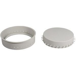 Rayher Bastelzubehör, Leather, Grey, ø 17cm x H 4cm Rayher Bastelzubehör, Leather, Grey, ø 17cm x H 4cm