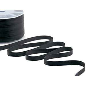 Furlanis - Double Satin Ribbon, Italian Fabric - Black, 10mm x 100m Furlanis - Double Satin Ribbon, Italian Fabric - Black, 10mm x 100m