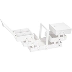 Prym 612581 Sewing Box Wooden Large White Prym 612581 Sewing Box Wooden Large White