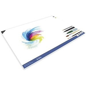 Kangaro Watercolour Paper 24 x 17 cm 300 g 12 Sheets Cream White Kangaro Watercolour Paper 24 x 17 cm 300 g 12 Sheets Cream White