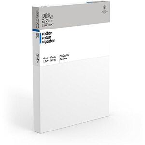 Winsor & Newton 30 x 40 cm Classic Cotton Deep Edge Canvas, White Winsor & Newton 30 x 40 cm Classic Cotton Deep Edge Canvas, White