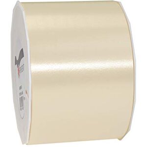 C.E. PATTBERG Gift Wrap Ribbon - 91m, Cream, 90mm - Gift Wrap Ribbon C.E. PATTBERG Gift Wrap Ribbon - 91m, Cream, 90mm - Gift Wrap Ribbon