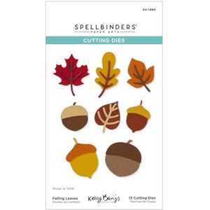 Spellbinders Falling Leaves Etched Dies from The Autumn Archives Collection by Kelly Bangs Spellbinders Falling Leaves Etched Dies from The Autumn Archives Collection by Kelly Bangs
