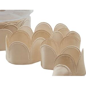 Furlanis Beige Satin Ribbon - Wedding & Craft Decor Furlanis Beige Satin Ribbon - Wedding & Craft Decor
