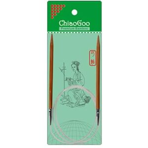 ChiaoGoo Circular Needle Bamboo 80cm 3.75mm Patina 1pc ChiaoGoo Circular Needle Bamboo 80cm 3.75mm Patina 1pc
