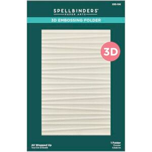 Spellbinders 3D Embossing Folder Dancin' Christmas Friends-All Wrapped, one Spellbinders 3D Embossing Folder Dancin' Christmas Friends-All Wrapped, one