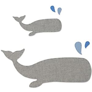 Sizzix Bigz Die Whale by Samantha Barnett, Wood/Steel/Plastic, Multi-Colour, 24.1 x 15.4 x 1.9 cm Sizzix Bigz Die Whale by Samantha Barnett, Wood/Steel/Plastic, Multi-Colour, 24.1 x 15.4 x 1.9 cm