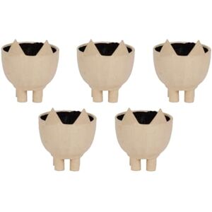 décopatch HD056Cpack Un Lot de 5 Supports en Papier brun mâché 8X8X6 cm Waterproof Cache-Pot Renard décopatch HD056Cpack Un Lot de 5 Supports en Papier brun mâché 8X8X6 cm Waterproof Cache-Pot Renard