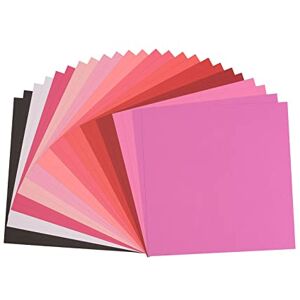 Creative Labs Florence Cardstock Textured Multicoloured Coloured Card Making Supplies 12 x 12 inch Valentine 24 Sheets Coloured Paper for Scrapbooking, Card Making and Other Paper Crafts 216 GSM Creative Labs Florence Cardstock Textured Multicoloured Coloured Card Making Supplies 12 x 12 inch Valentine 24 Sheets Coloured Paper for Scrapbooking, Card Making and Other Paper Crafts 216 GSM