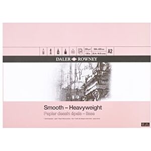 Daler Rowney DR Heavyweight Gummed Pad A2, GDAHWPA2 Daler Rowney DR Heavyweight Gummed Pad A2, GDAHWPA2