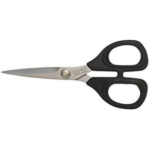 KAI 5 1/2 inch Embroidery Scissors, Black Handle KAI 5 1/2 inch Embroidery Scissors, Black Handle