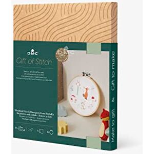 DMC Woodland Friends Monogram Cross Stitch Kit DMC Woodland Friends Monogram Cross Stitch Kit