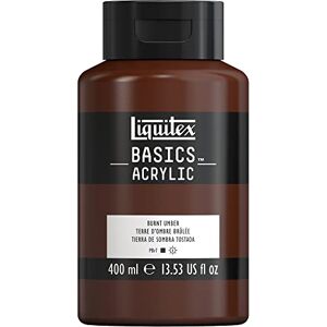 Liquitex Basics Acrylic Paint, Burnt Umber, 400 ml Bottle Liquitex Basics Acrylic Paint, Burnt Umber, 400 ml Bottle