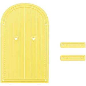 Nellie's Choice Cutting, Door Shape Die, 6.4 x 10.6 cm, 0.9 x 3.4 cm, Card Making Supplies, Metal Dies for Scrapbooking, DIY and Paper Crafts, Stainless Steel, Yellow, 64x106 / 9x34mm Nellie's Choice Cutting, Door Shape Die, 6.4 x 10.6 cm, 0.9 x 3.4 cm, Card Making Supplies, Metal Dies for Scrapbooking, DIY and Paper Crafts, Stainless Steel, Yellow, 64x106 / 9x34mm
