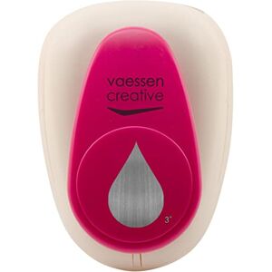 Vaessen Creative Craft Paper Punch - Drop - 7.6 x 5 cm - Circle Cutter for Crafting and Card Making Vaessen Creative Craft Paper Punch - Drop - 7.6 x 5 cm - Circle Cutter for Crafting and Card Making
