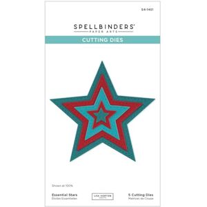 Spellbinders Essential Stars Etched Dies from The All About Christmas Collection by Lisa Horton Spellbinders Essential Stars Etched Dies from The All About Christmas Collection by Lisa Horton