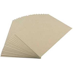 House of Card & Paper Grey Kraft Board 1500micron 945gsm 8" x 8" - Kraft Board House of Card & Paper Grey Kraft Board 1500micron 945gsm 8" x 8" - Kraft Board